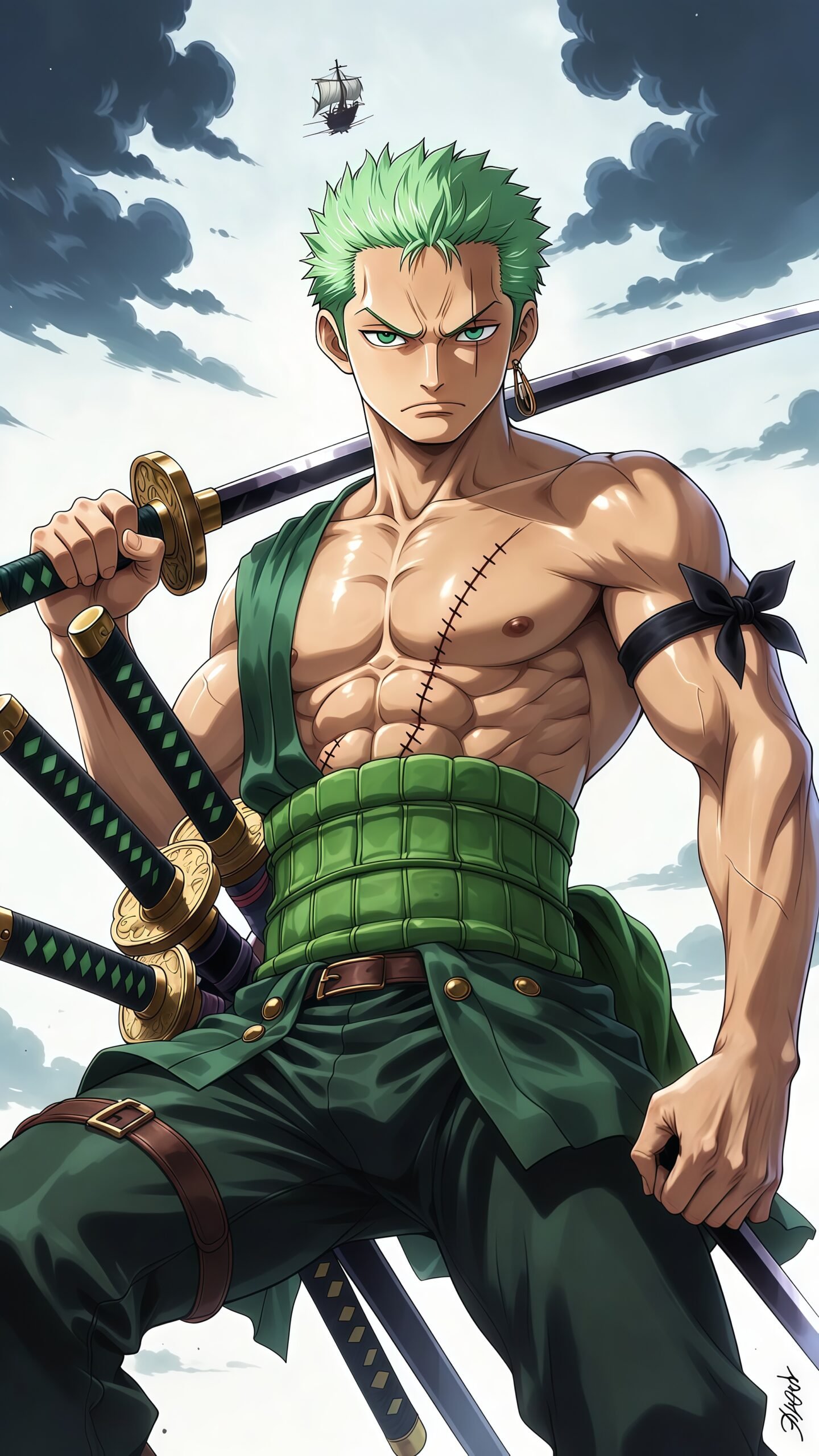 Roronoa Zoro 4K Mobile Wallpaper – Epic One Piece Anime Backgrounds 1 Roronoa Zoro 4K Mobile Wallpaper – Epic One Piece Anime Backgrounds